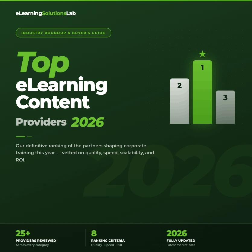 top elearning content providers
