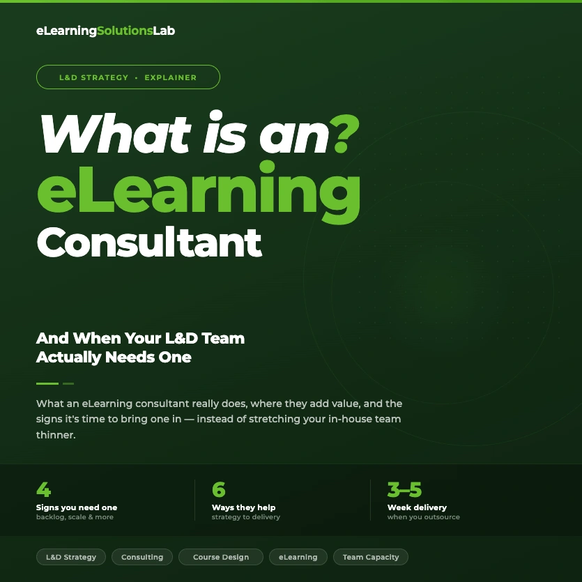 elearning consultant