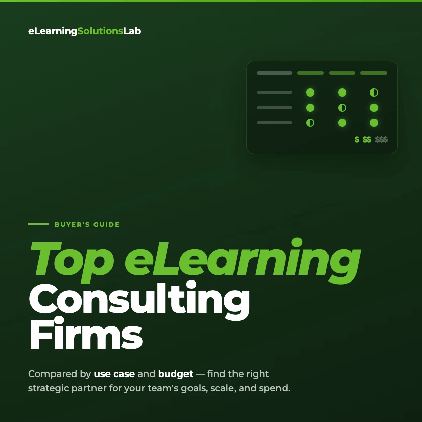 top elearning consulting firms