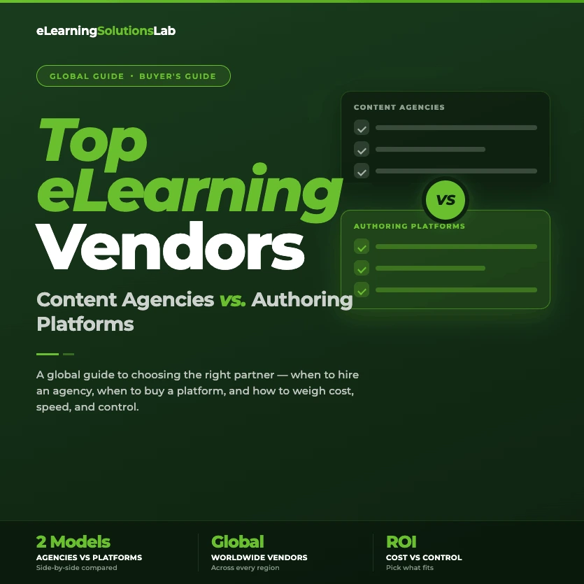 top elearning vendors