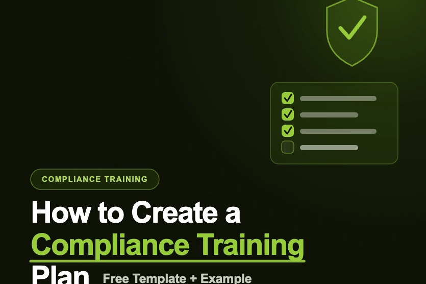 compliance training plan
