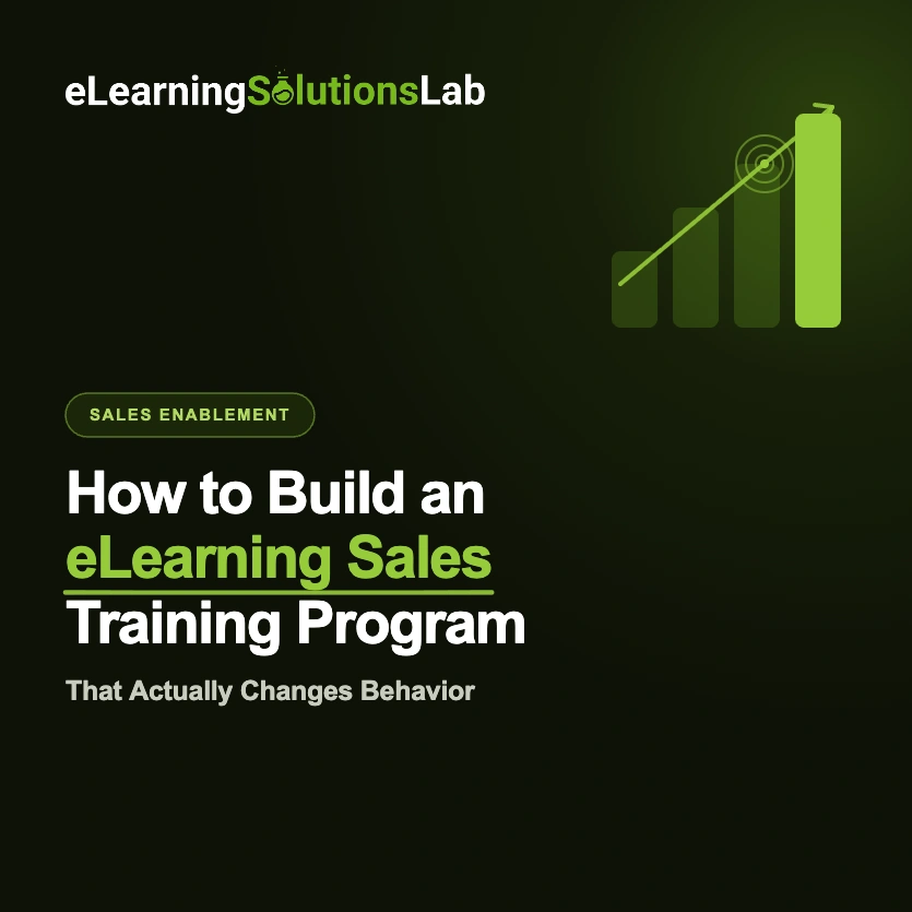 elearning sales training