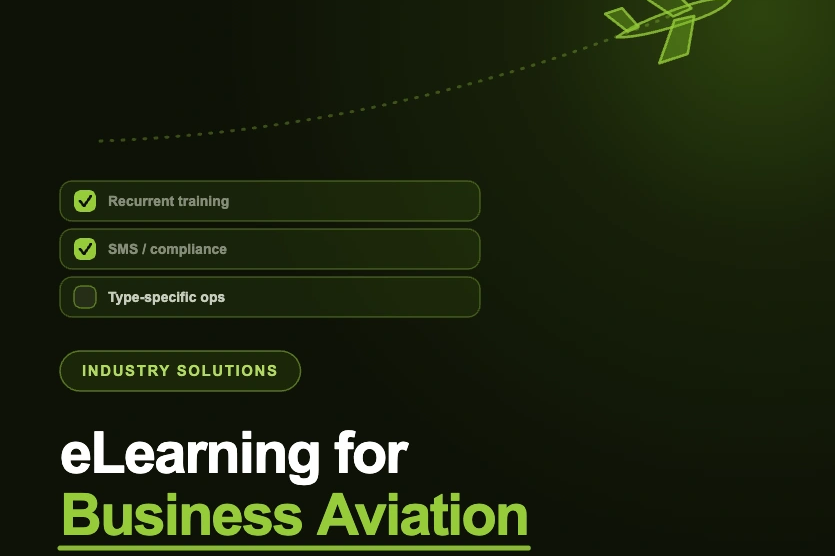 elearning for business aviation