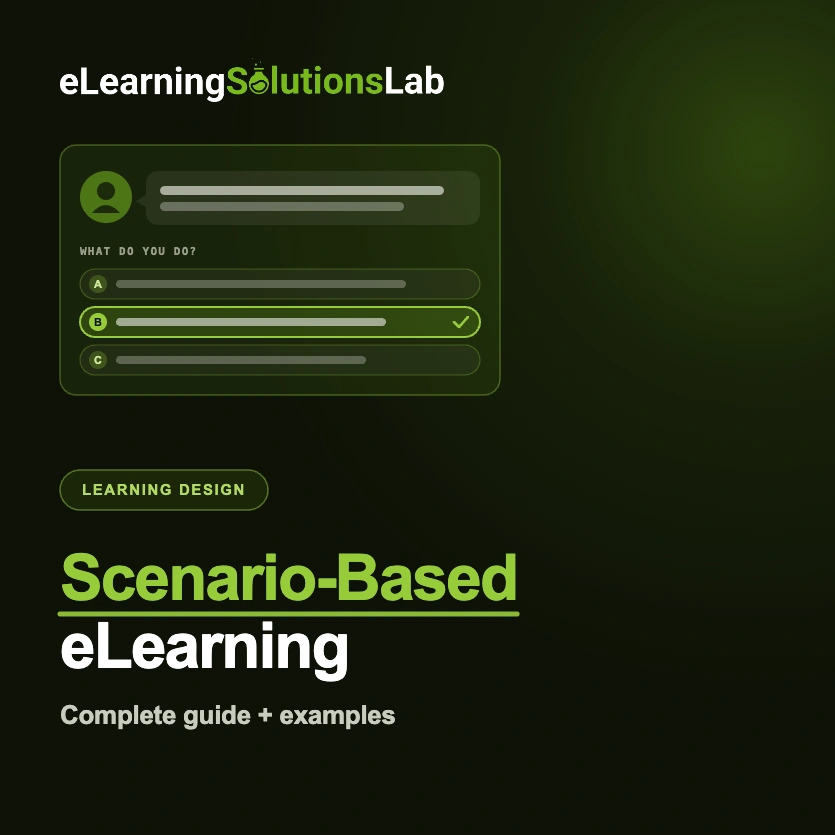 scenario based elearning