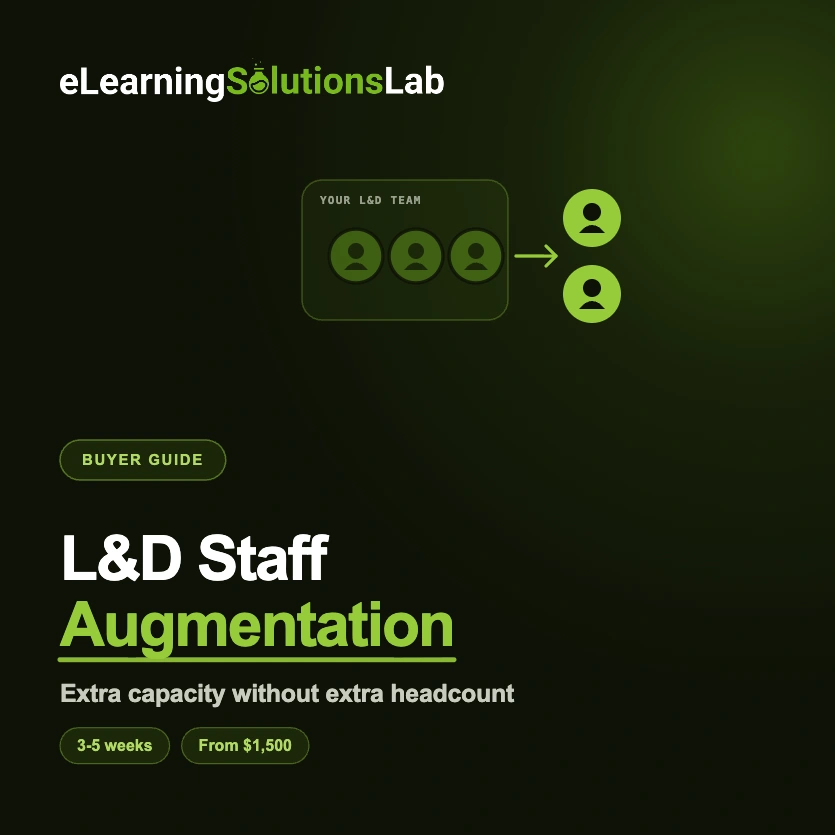 staff augmentation for l&d