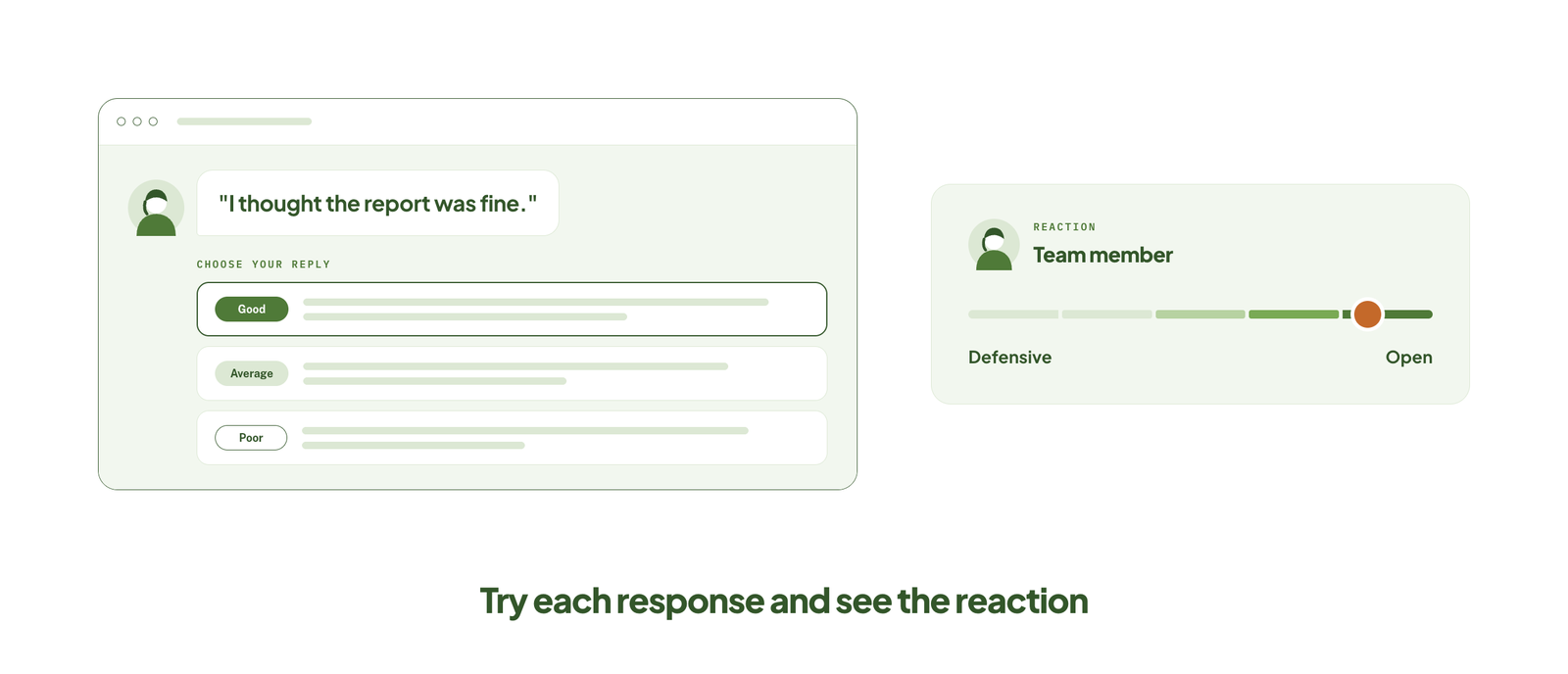 Feedback Conversation