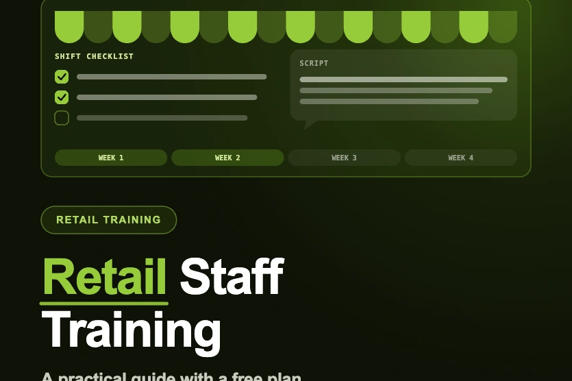 retail staff training