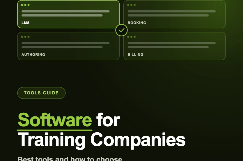 software for training companies